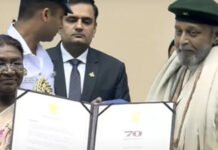 70th National Film Awards: ದಾದಾಸಾಹೇಬ್ ಫಾಲ್ಕೆ ಪ್ರಶಸ್ತಿ ಸ್ವೀಕರಿಸಿದ ಮಿಥುನ್ ಚಕ್ರವರ್ತಿ